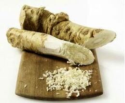 Horseradish for the compress of joint pain