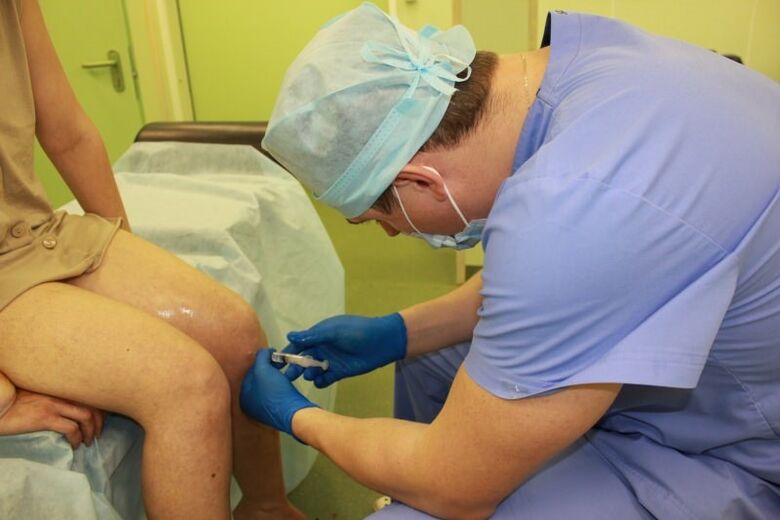 For very serious knee injuries, intra-articular injections are the last resort
